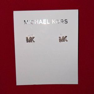 Michael Kors - MK Rose Gold-Tone Stud Earring (NWT)